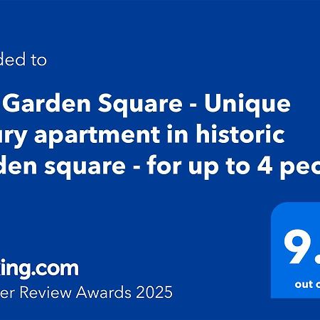 The Garden Square - Unique Luxury Apartment In Historic Garden Square - Ideal For 2 People 约克 外观 照片